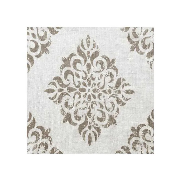 Curtains & Drapes-Kirklands Home Nagano Linen Curtain Panel Set, 96 in. Tan