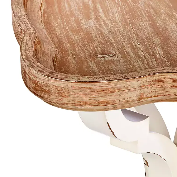 Accent & End Tables-Kirklands Home Corina Scalloped Accent Table