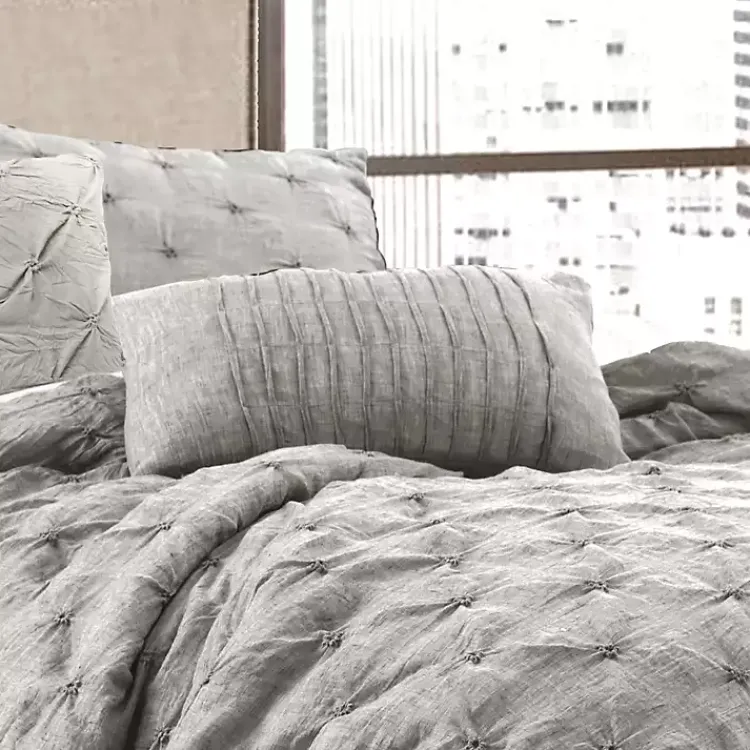 Comforters-Kirklands Home Ravello 5-pc. King Comforter Set Gray