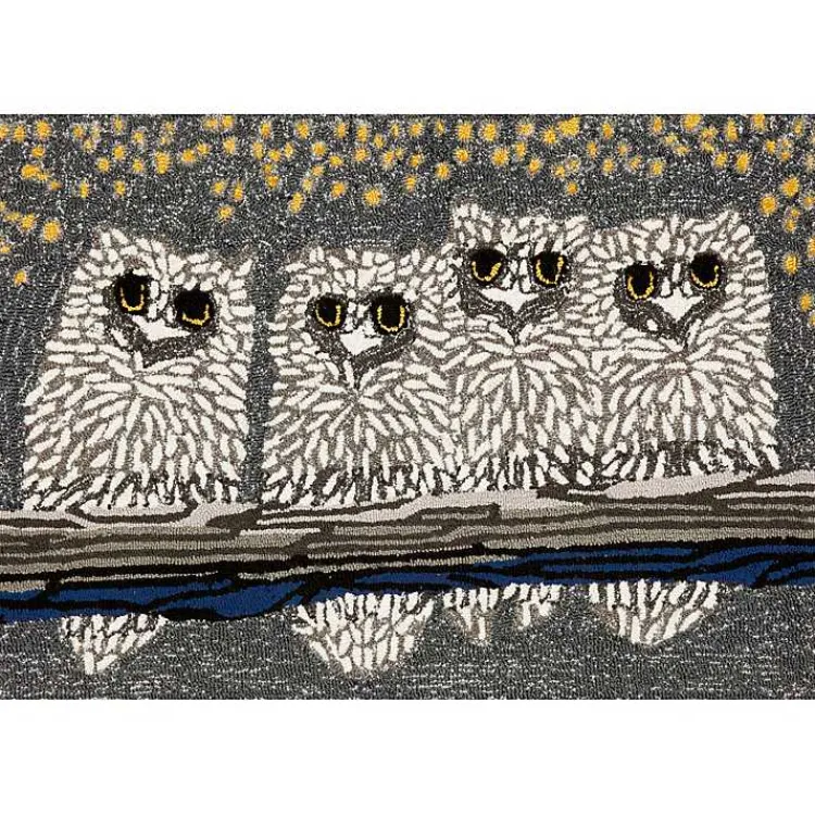 Doormats-Kirklands Home Night Owls Indoor/Outdoor Mat