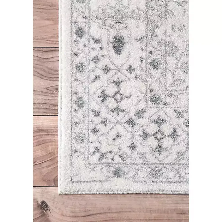 Area Rugs-Kirklands Home Ivory Odell Vintage Area Rug, 5x7