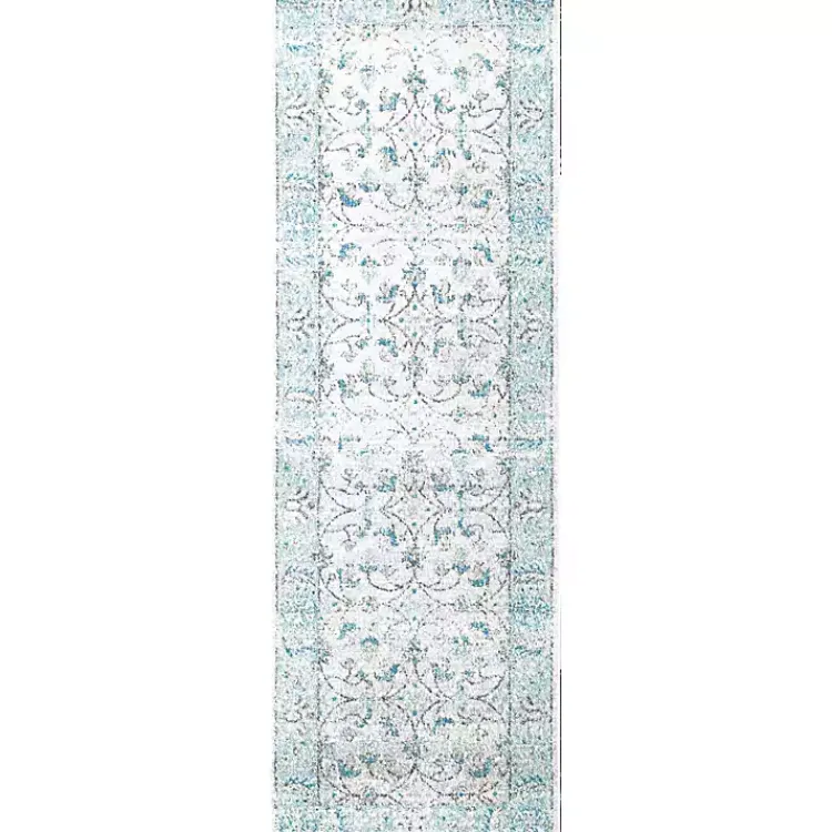Accent Rugs-Kirklands Home Aqua Rio Runner