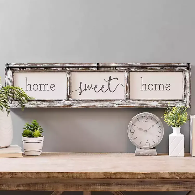 Wall Quotes & Signs-Kirklands Home Home Sweet Home Rustic Door Frame Wood Wall Plaque