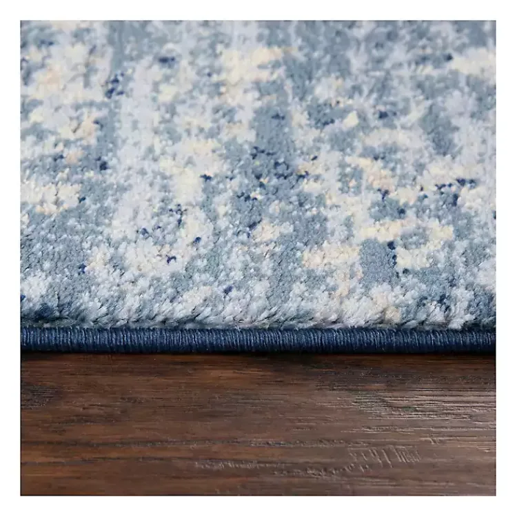 Area Rugs-Kirklands Home Blue Edward Overdyed Area Rug, 8x10