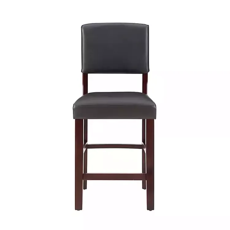Bar Stools & Counter Height Stools-Kirklands Home Sydney Espresso Counter Stool Brown
