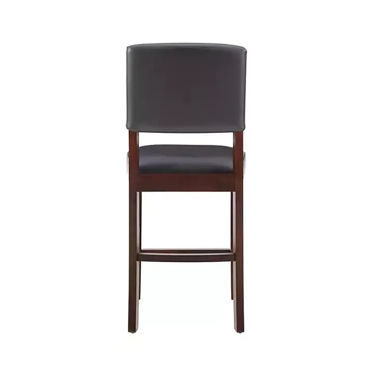 Bar Stools & Counter Height Stools-Kirklands Home Sydney Espresso Counter Stool Brown