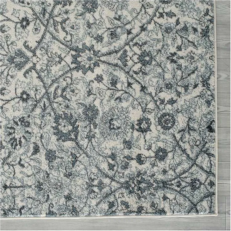 Area Rugs-Kirklands Home Light Blue Alex Area Rug, 5x7