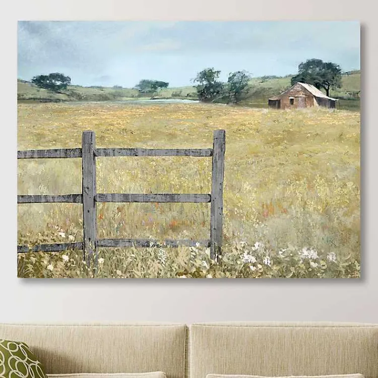 Canvas Art-Kirklands Home Sweet Meadow Giclee Canvas Art Print Multi