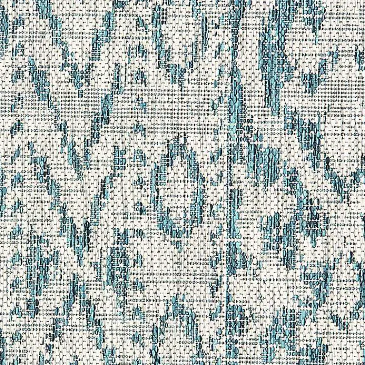 Outdoor Rugs-Kirklands Home Azure Terrace Sun Shower Outdoor Area Rug, 7x9