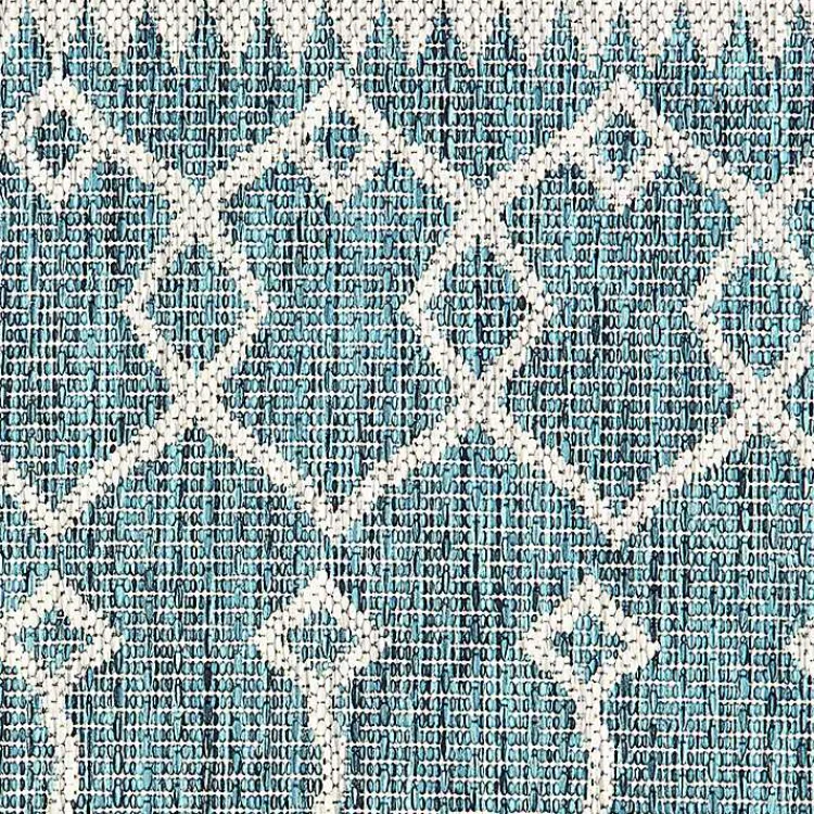 Outdoor Rugs-Kirklands Home Placid Portico Sun Shower Outdoor Area Rug, 5x8