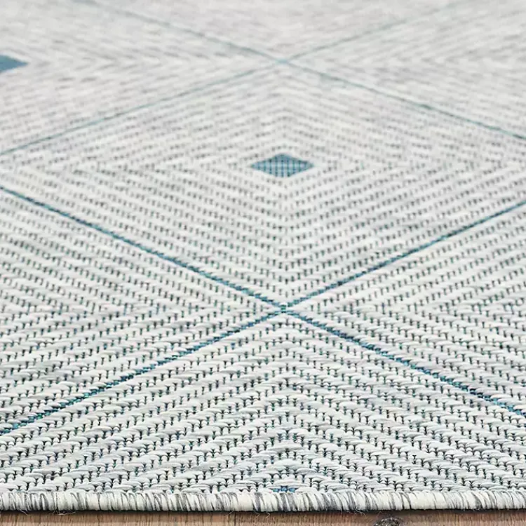 Outdoor Rugs-Kirklands Home Solitaire Sun Shower Outdoor Area Rug, 5x8