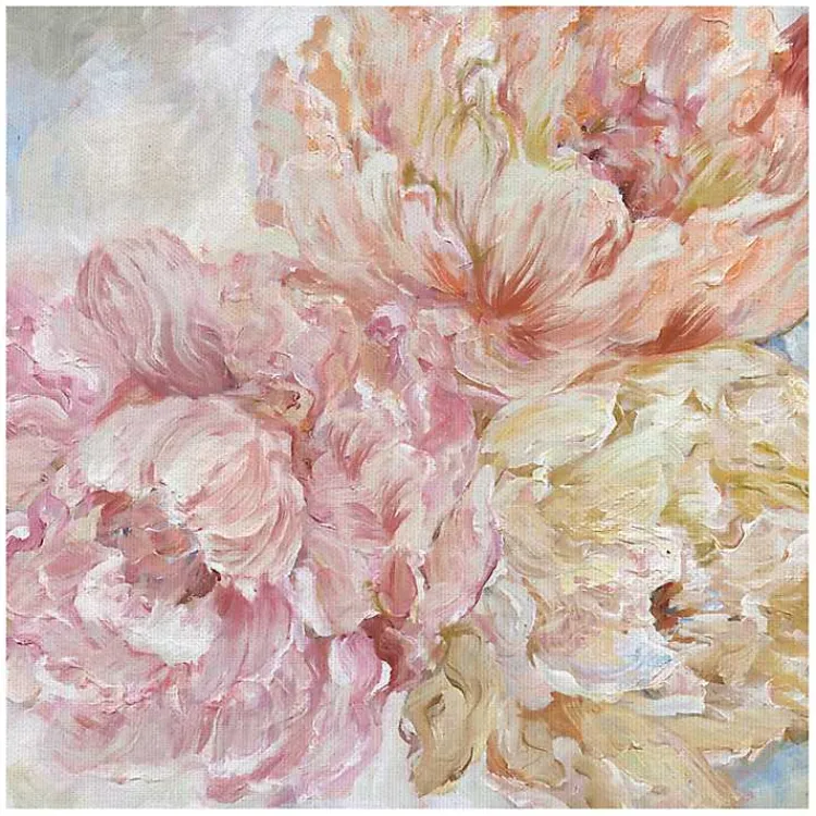 Canvas Art-Kirklands Home Contemporary Peonies II Canvas Art Print