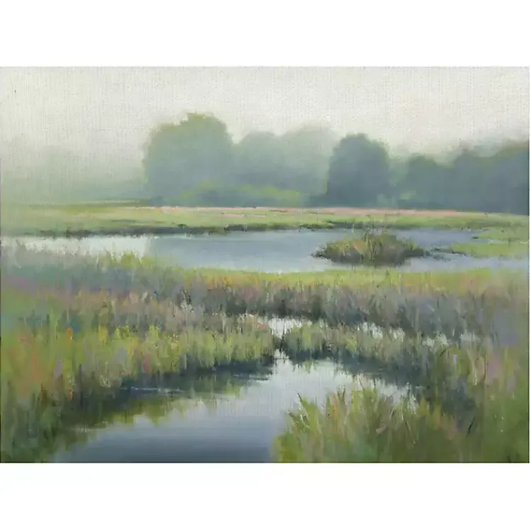 Canvas Art-Kirklands Home Morning at Edmund's Marsh Canvas Art Print