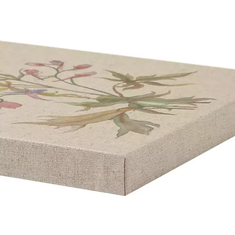 Canvas Art-Kirklands Home Botanical Linen Art Prints, Set of 3 Multi