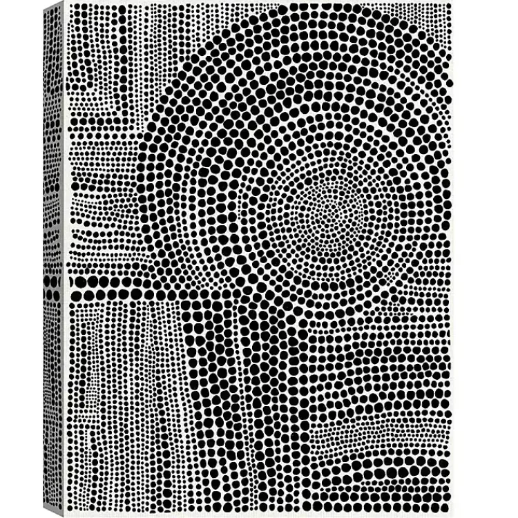 Canvas Art-Kirklands Home Clustered Dots by Natasha Marie Canvas Art Print