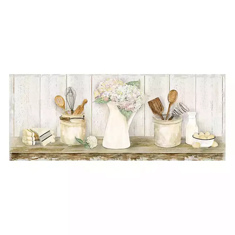 Canvas Art-Kirklands Home Vintage Kitchen Panel Giclee Canvas Art Print