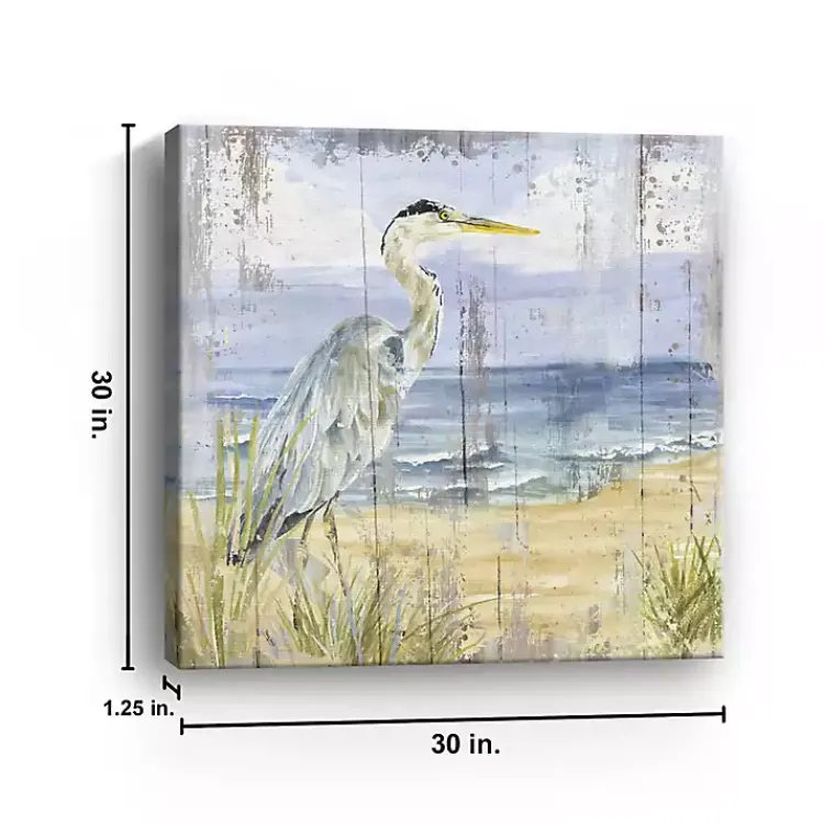 Canvas Art-Kirklands Home Rustic Birds of the Coast I Canvas Art Print Multi