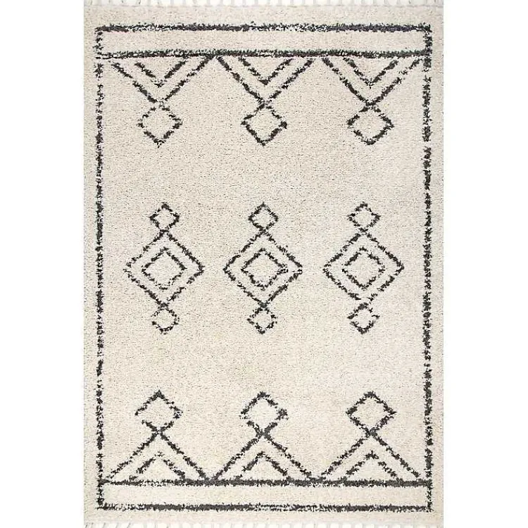 Area Rugs-Kirklands Home Macey Moroccan Diamond Area Rug, 8x10