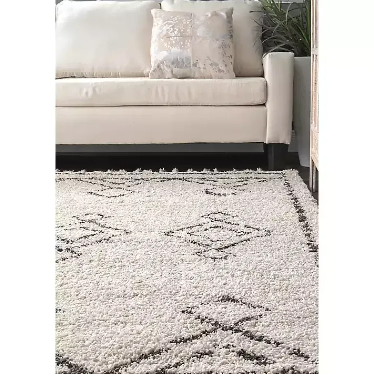 Area Rugs-Kirklands Home Macey Moroccan Diamond Area Rug, 8x10