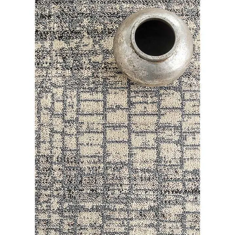 Area Rugs-Kirklands Home Moroccan Tassel Area Rug, 5x8 Gray