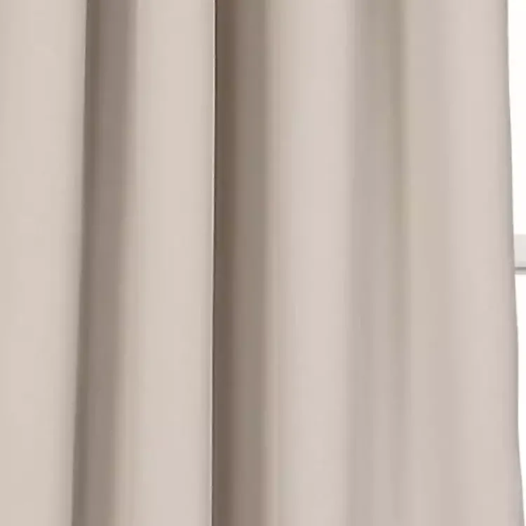 Curtains & Drapes-Kirklands Home Wheat Lush Insulated Curtain Panel Set, 108 in. Tan