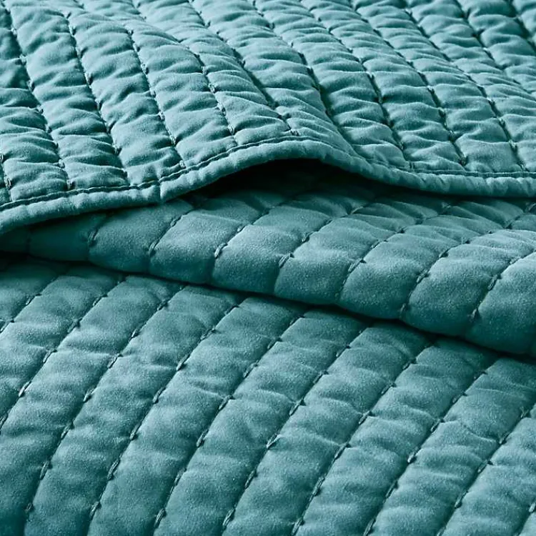 Bedspreads & Coverlets-Kirklands Home Jaxson 3-pc. Reversible King Coverlet Set Blue