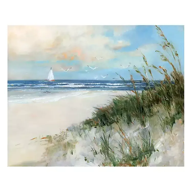 Canvas Art-Kirklands Home Oak Island Sunrise Canvas Art Print, 40x32 in.