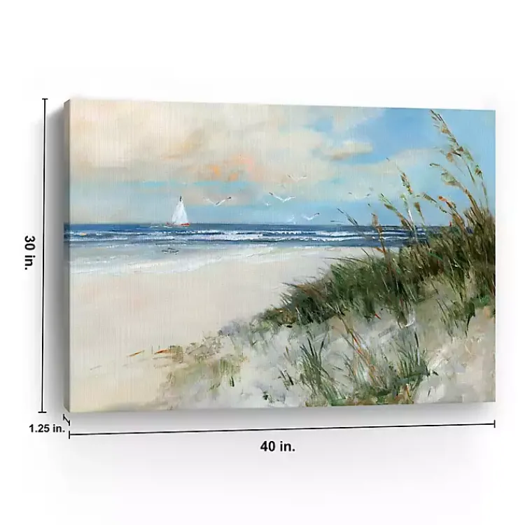 Canvas Art-Kirklands Home Oak Island Sunrise Canvas Art Print, 40x32 in.