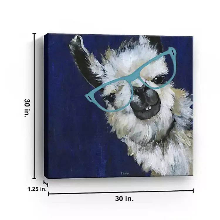 Canvas Art-Kirklands Home Gentlemen Llama Canvas Art Print