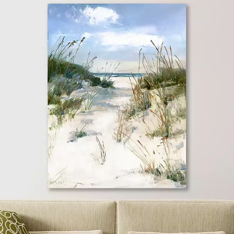 Canvas Art-Kirklands Home Dune View Giclee Canvas Art Print Multi