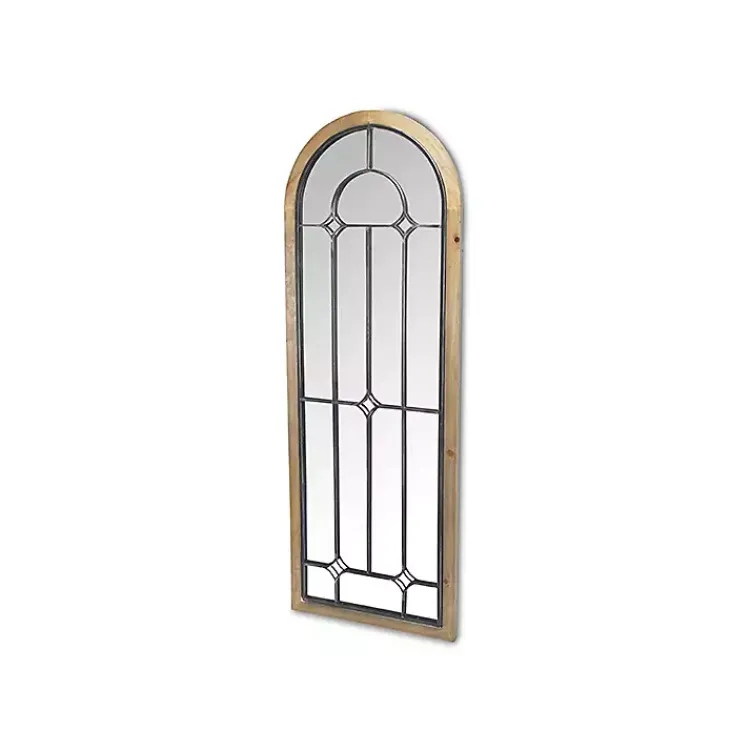 Decorative Mirrors-Kirklands Home Arched Windowpane Wall Mirror