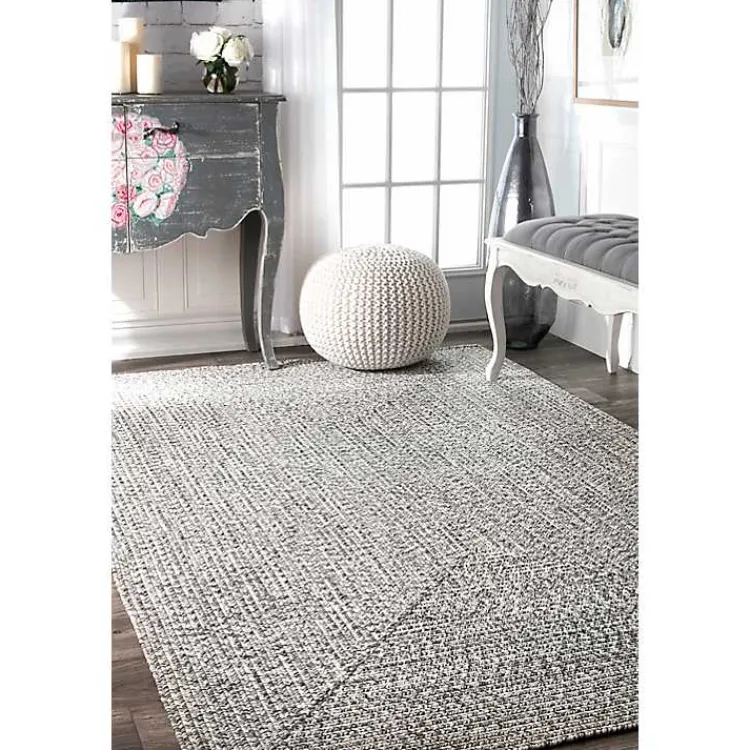 Area Rugs-Kirklands Home Braided Lefebvre Area Rug, 5x8