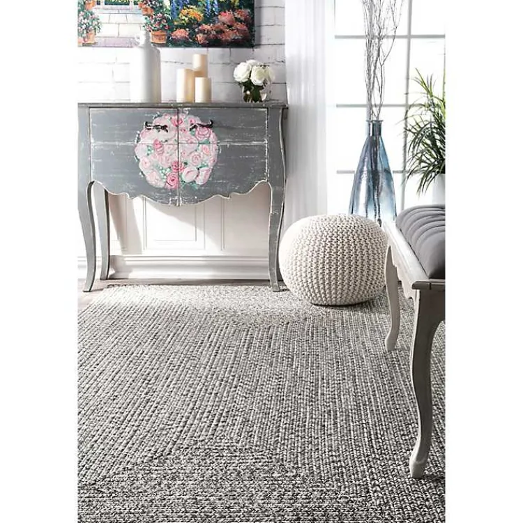 Area Rugs-Kirklands Home Braided Lefebvre Area Rug, 5x8