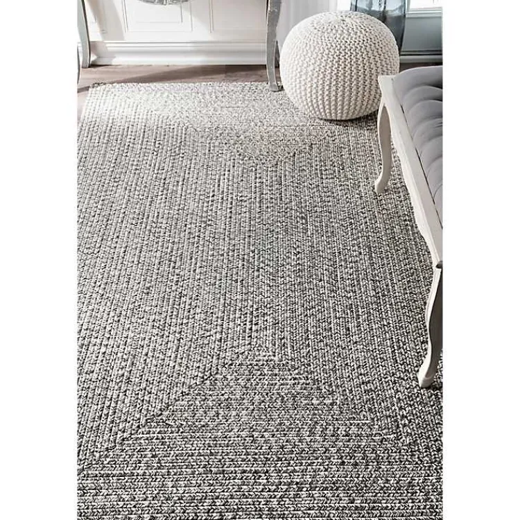 Area Rugs-Kirklands Home Braided Lefebvre Area Rug, 5x8