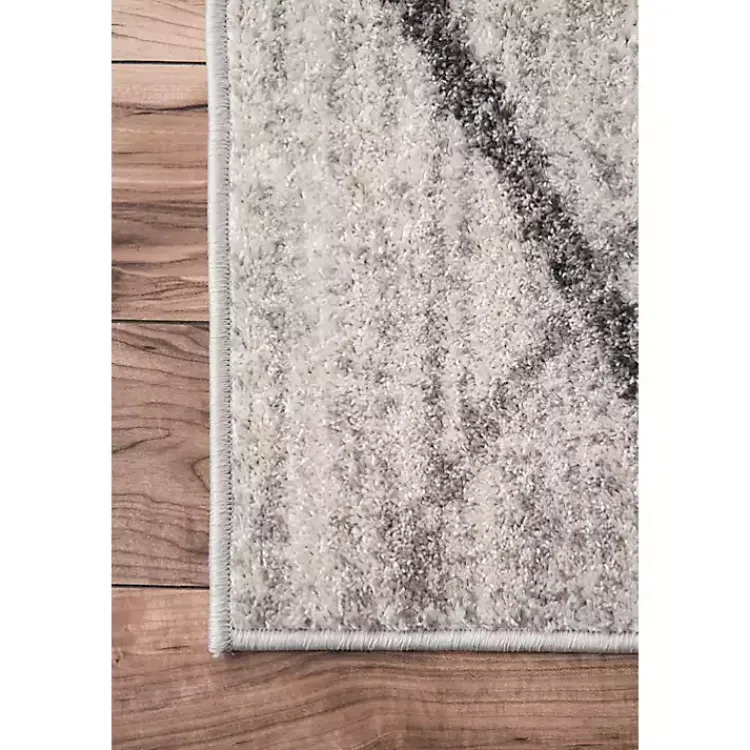 Area Rugs-Kirklands Home Gray Thigpen Diamond Area Rug, 5x8