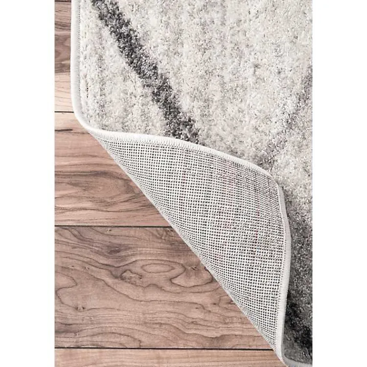 Area Rugs-Kirklands Home Gray Thigpen Diamond Area Rug, 5x8