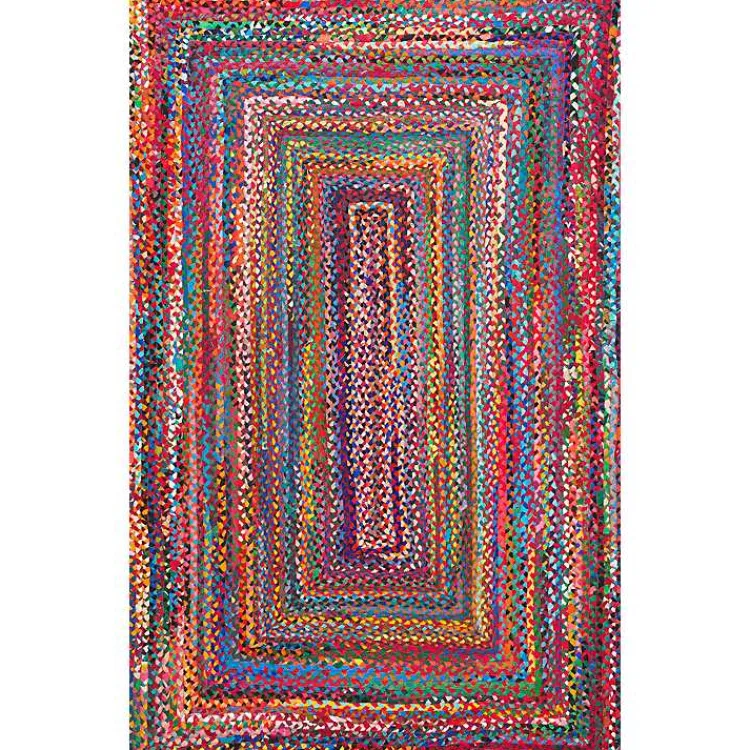 Area Rugs-Kirklands Home Hand Braided Tammara Area Rug, 8x10 Multi