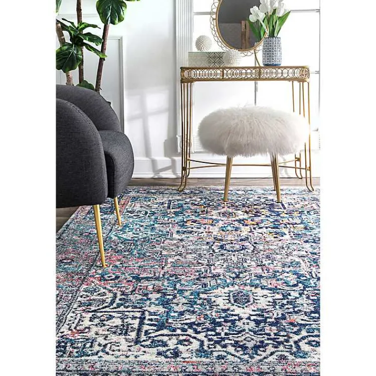 Area Rugs-Kirklands Home Vintage Persian Raylene Area Rug, 8x10 Multi