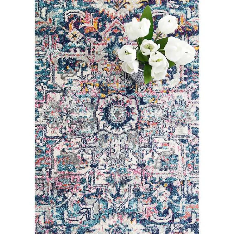 Area Rugs-Kirklands Home Vintage Persian Raylene Area Rug, 8x10 Multi