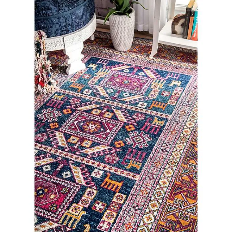Area Rugs-Kirklands Home -Color Tribal Marisela Area Rug, 5x7 Multi