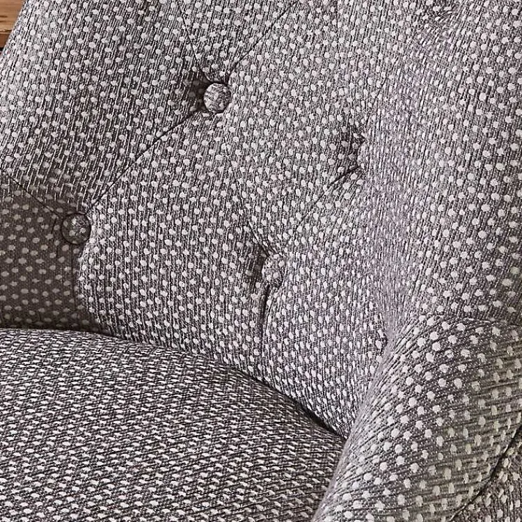 Office Furniture-Kirklands Home Light Miller Tufted Office Chair Gray