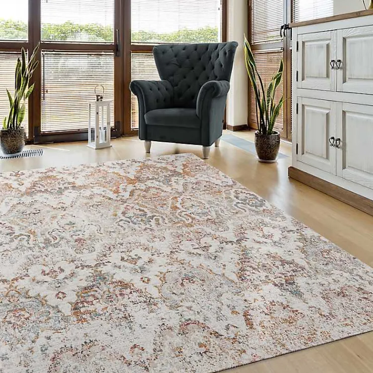 Outdoor Rugs-Kirklands Home Rustic Southern Indoor/Outdoor Area Rug, 7x9