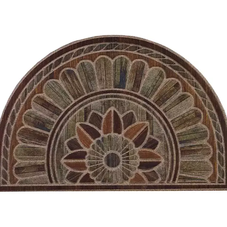 Doormats-Kirklands Home Boardwalk Path Ornamental Entry Slice Doormat