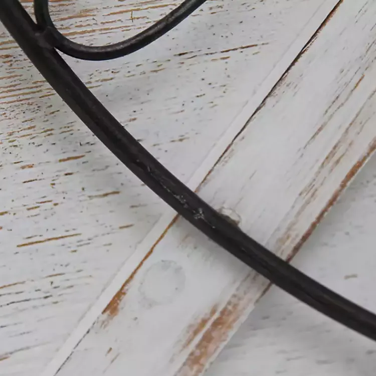 Clocks-Kirklands Home Farmstead Wooden Barn Door Clock White