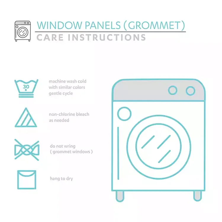 Curtains & Drapes-Kirklands Home Dark Blackout Curtain Panel Set, 120 in. Gray