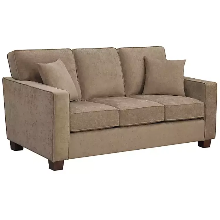 Sofas & Loveseats-Kirklands Home Coffee Rutledge Sofa Brown