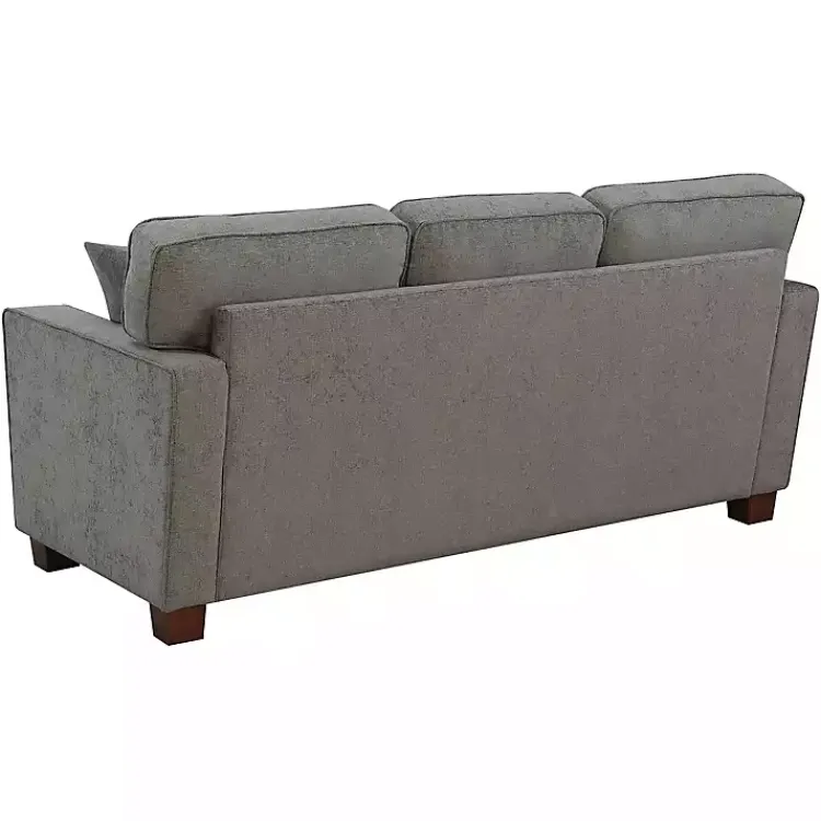 Sofas & Loveseats-Kirklands Home Taupe Rutledge Sofa Gray