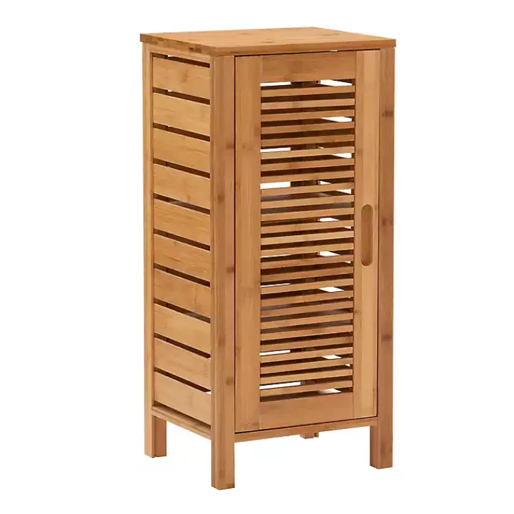 Bathroom Furniture-Kirklands Home Bamboo Sumter Cabinet