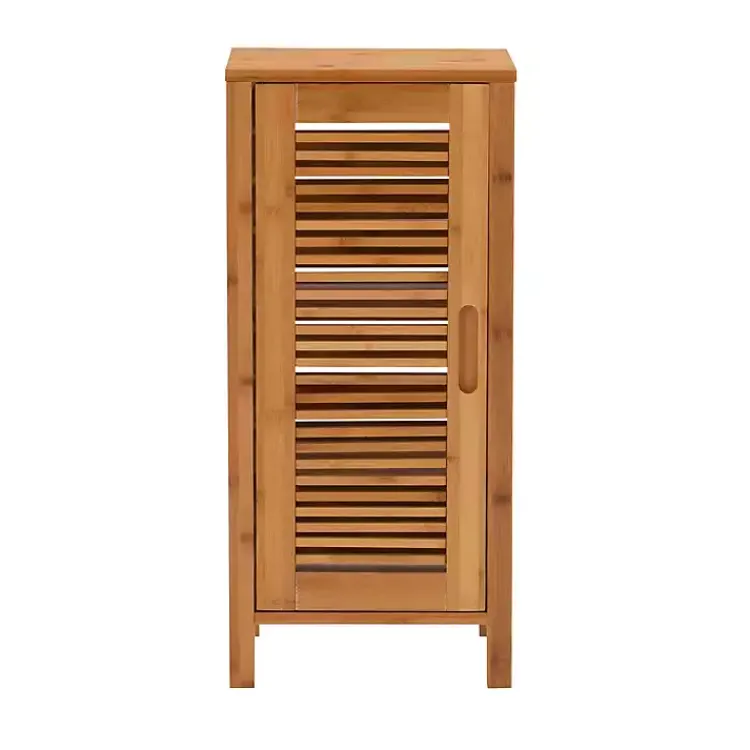 Bathroom Furniture-Kirklands Home Bamboo Sumter Cabinet