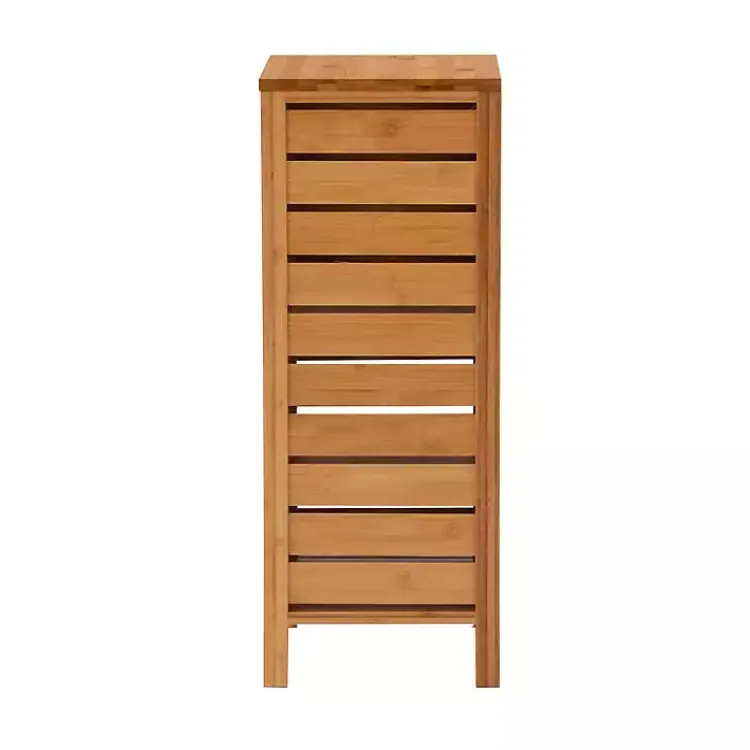 Bathroom Furniture-Kirklands Home Bamboo Sumter Cabinet
